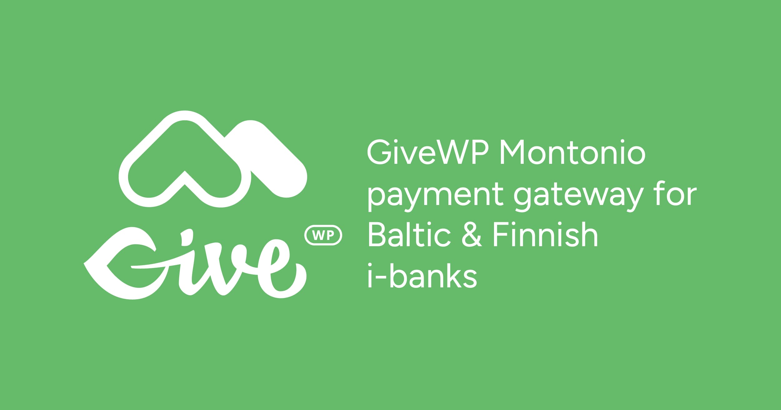 GiveWP Montonio payment gateway plugin logo