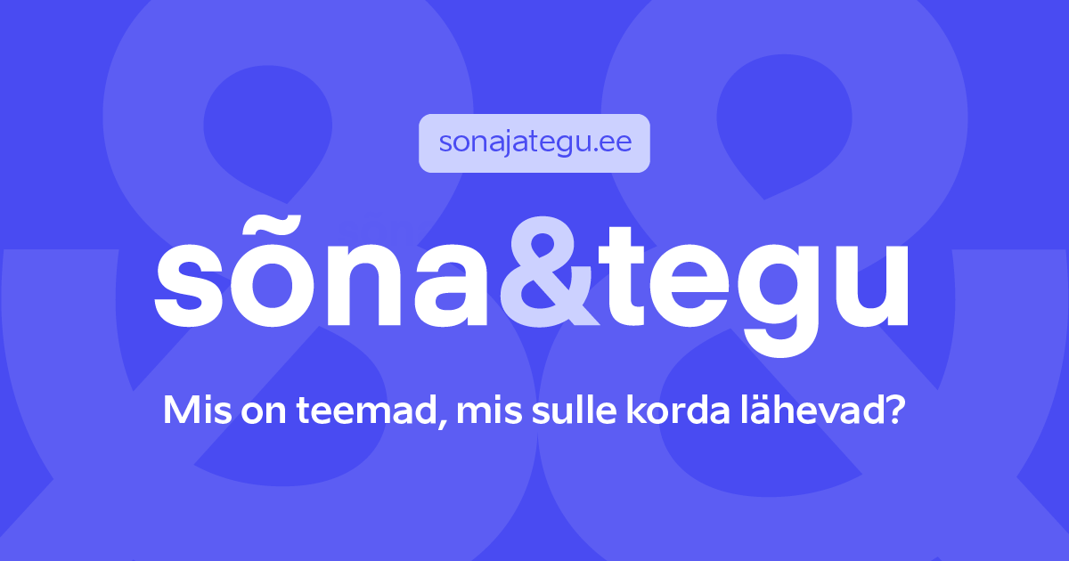 Sõna ja tegu logo