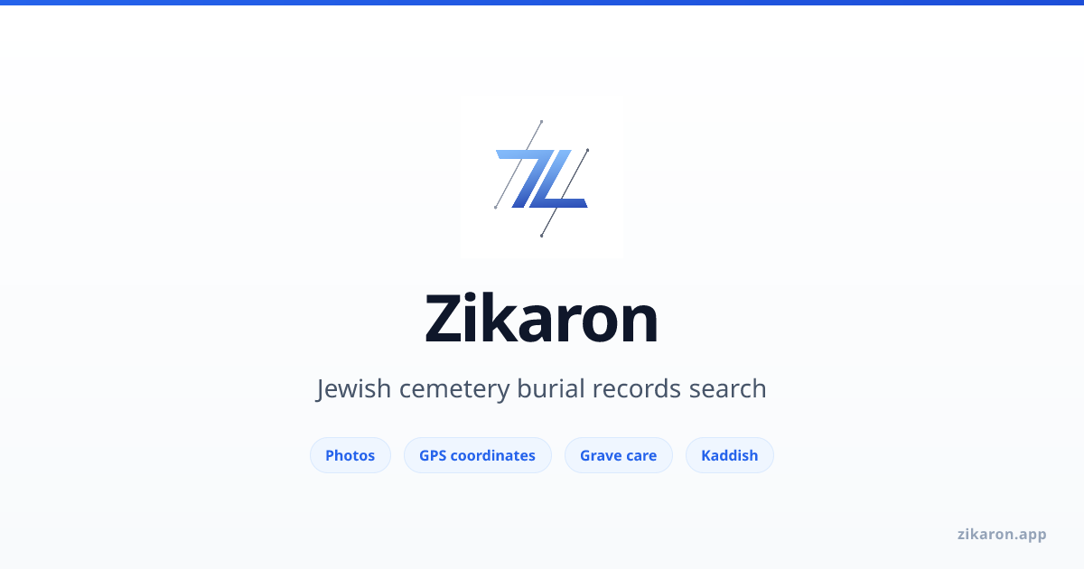 Zikaron logo